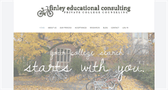 Desktop Screenshot of finleyed.com